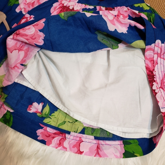 Spring Flare Floral Mini Skirt - Picture 6 of 6